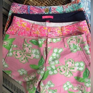 Size 6, Lilly pulitzer callahan shorts. EUC. Will bundle or separate!